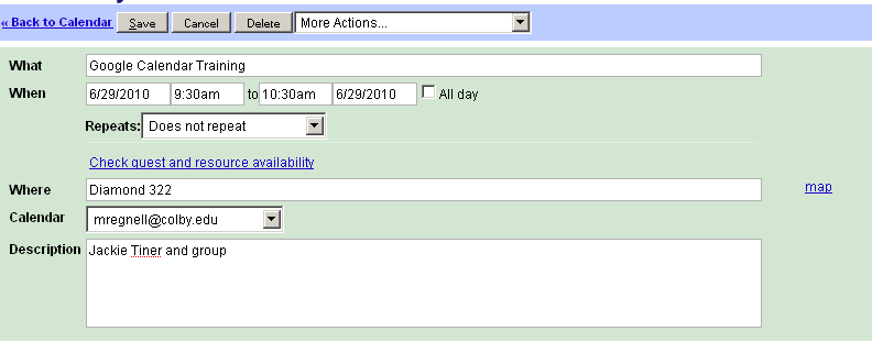 Colby Apps Calendar | Academic Technology | Colby College