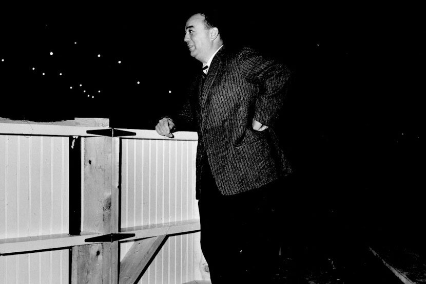 Harold Alfond L.H.D. ’80 at Alfond Ice Arena, which opened in 1955.