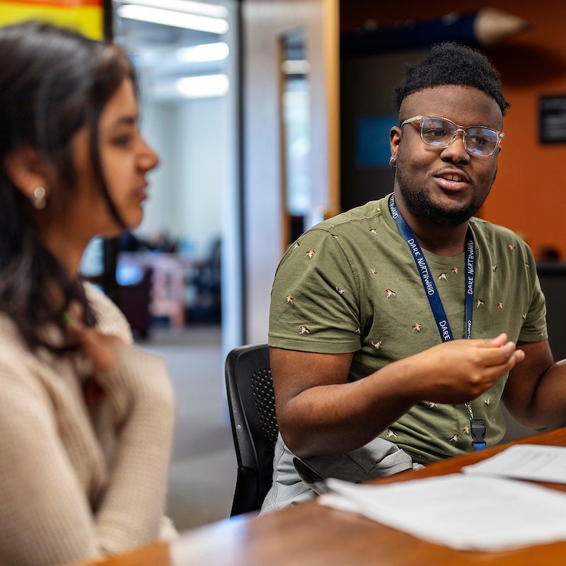 Students at at the Farnham Writers’ Center