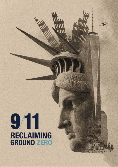 Collage featuring the Statue of Liberty and One World Trade Center, symbolizing resilience and remembrance of 9/11.