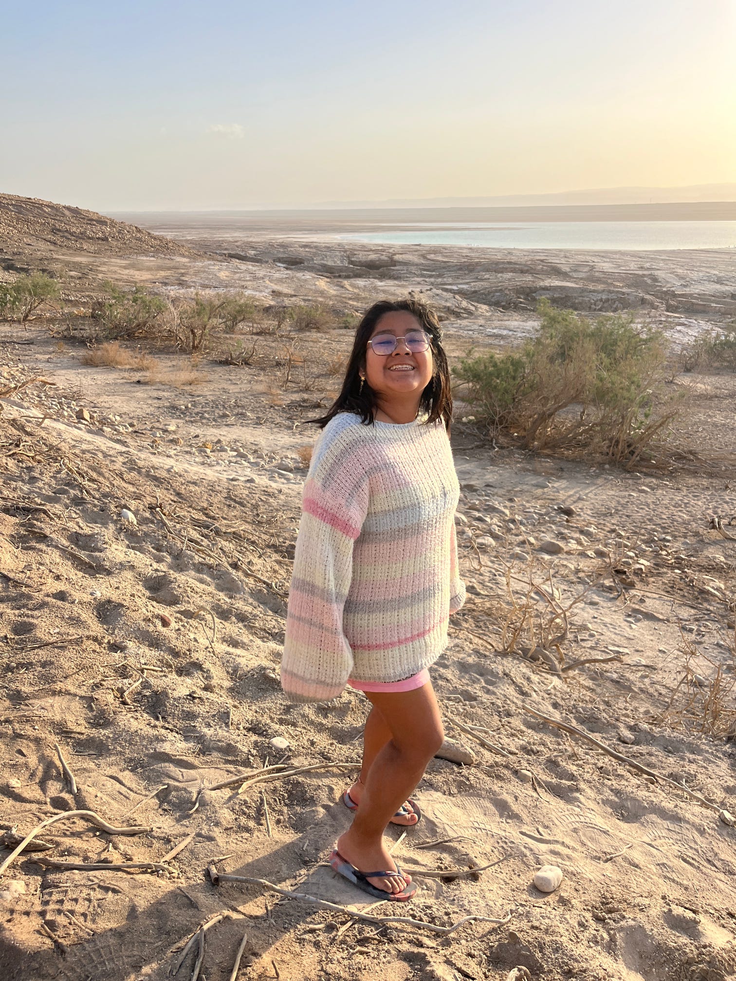 Ana Cris on beach