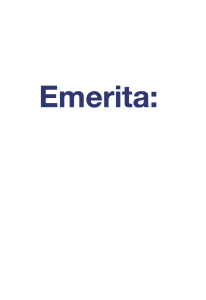 Text saying the word 'Emerita'